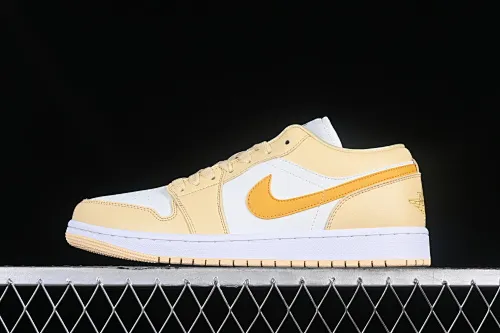 All categories Air Jordan Jordan series basketball shoes Air Jordan 1 Low Air Jordan 1 Low "Yellow" AJ1 Joe 1 Banana Yellow Low-top cultural casual sneakers DC0774-170